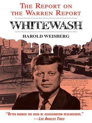 cover image of Whitewash: the Report on the Warren Report